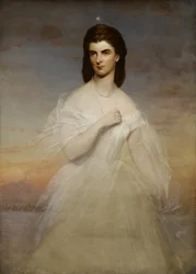 Portrait of Queen Maria Sophia of Naples